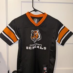 NFL Team Apparel Youth Jersey - Black and Orange